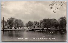 RPPC Old Mill Inn Spicer Minnesota Postcard picture