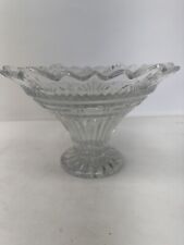 Vintage Large Crystal Vase 8”  picture