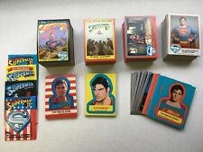 1978 -1983 Topps SUPERMAN  ** Master Card Set   352 cards + 72 Stickers. - NICE picture