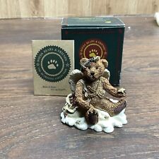 Boyds, The Bearstone Collection, Clarence Angel Bear (Rust), 1993, In Box picture