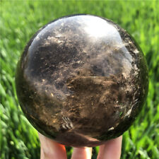 2.72LB TOP Natural smoky Quartz Sphere Crystal Ball REIKI Healing XQ2658 picture