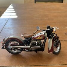1938 Indian Four Motorcycle Danbury Mint Die-Cast Model 1:10  picture