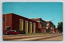 Owensboro Kentucky Owensboro High School Streetview Chrome WOB Postcard picture