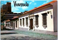Postcard - Simón Bolívar birth-home and Bolivarian Museum - Caracas, Venezuela picture
