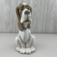 Lladro Hound Dog Figurine Retired Model #4618 NAO Daisa 1982 / 7.25