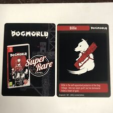 Dogworld Super Rare Games Trading Cards Title & 001 SRG picture
