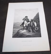 Antique Print COURTRAY Napoleon In Spain picture