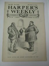 Oct 26, 1901 HARPER'S WEEKLY; Tammany Hall, Yale Celebration, Sports, Peary etc picture