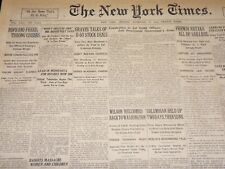 1916 NOVEMBER 13 NEW YORK TIMES - ROFRANO FREED THRONG CHEERS - NT 7732 picture