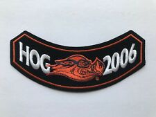 NEW 2006 HOG Harley Davidson Owners Group Patch Badge Rocker Wings HD picture