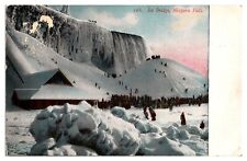 Antique Ice Bridge, Sledding Hill, Niagara Falls, NY Postcard picture
