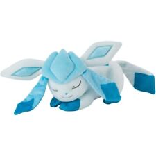 Takara Tomy Pokemon Plush Doll Sleeping Friend Glaceon JAPAN OFFICIAL picture