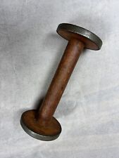 Vintage Large Industrial Wooden Spool  Primitive Sewing Accessory 12