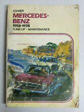 Clymer Mercedes-Benz, 1958-1978: Tune-up, Maintenance by Mike Bishop 089287175X picture