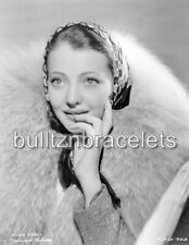 SYLVIA SIDNEY BEAUTIFUL GLAMOUR FUR COAT   8X10 PHOTO 18 picture