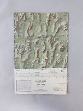 VTG 1959 USAF OPERATIONAL NAVIGATION CHART ONC 304 Crater Lake picture