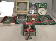 Hallmark Lot of 8 Vintage Christmas Ornaments 80s 90s Love Friendship Acrylic picture