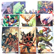 Justice League Comic Book Lot of 10 Variants DC Comics 2018, Batman Superman, NM picture