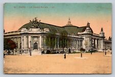 c1925 Paris France Le Grand Palais Historic Monument VINTAGE Postcard picture