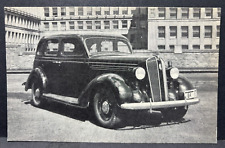 Dealer Postcard 1936 Plymouth Four Door Sedan E.M. Backus Motor Sales picture