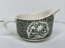 VTG THE OLD CURIOSITY SHOP Green Coffee Creamer Royal China picture