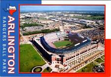 Arlington, TX Texas  RANGERS BALL PARK~Baseball Stadium OVERSIZE  4¾X6¾ Postcard picture