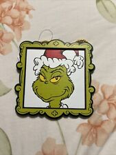 Dr. Seuss How the Grinch Stole Christmas Grinch Frame Ornament picture