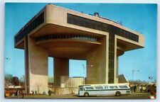 Postcard Port of New York Authority Exhibit Bus J146 picture
