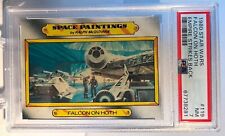1980 Topps Star Wars Empire Strikes Back “Millennium Falcon on Hoth” #119 PSA 8 picture