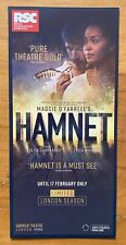 Hamnet Original Flyer Maggie O’Farrell Garrick Theatre West End London Fold-Out picture