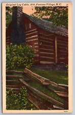 Fontana Village NC - 1816 Log Cabin - Gift Shop - Smokey Mountains - Posted 1952 picture