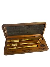 1997 Mac Tools Limited Edition Chisel Set 24k Gold Plating #0267 picture