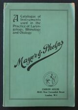 1913 MAYERS & PHELPS Instrument Laryngology Otology Rhinology Catalog picture