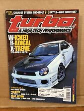 Turbo Magazine - September 2002 - WRX, RSX, Celica, Eclipse picture