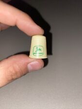 Vintage John Deere Plastic Thimble - Made In USA picture