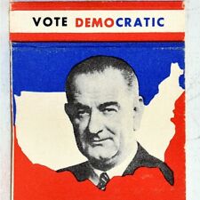 1960s LBJ Lyndon Baines Johnson For President USA Democratic Party Candidate picture