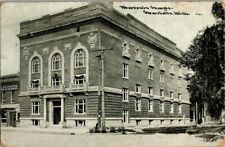 1910. MASONIC TEMPLE. CHARLOTTE, MICHIGAN. POSTCARD. SZ7 picture