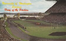 Older University of Washington Huskies Football Husky Stadium Postcard picture