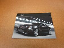 2011 Cadillac CTS CTS-V Sedan Wagon sales brochure dealer literature 18 page picture