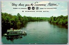 Vintage Postcard - Suwannee River Motel - Old Town Florida - FL picture