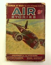Air Stories Pulp Feb 1939 Vol. 8 #2 GD- 1.8 picture