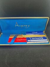 Asprey of London - Sailor Chalana -Gold Barley fountain pen/ballpoint pen set picture