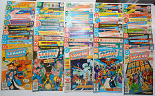 Lot of 68 Justice League of America DC Comics Issues 196-261 & Annuals 1-3 Vol 1 picture