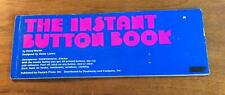 1967 The Instant Button Booklet - 2nd Edition - Stickers - Missing 5 picture