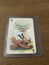 VINTAGE DISNEY 1938 CASTELL PLUTO SHUFFLED SYMPHONIES CARD GAME CARD picture