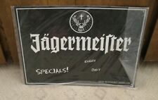A32 - JAGERMEISTER BAR SPECIALS ADVERTISING SIGN, Unused & Still Factory Sealed picture