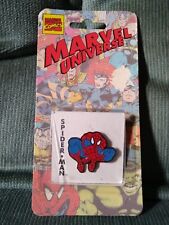 MARVEL UNIVERSE SPIDER-MAN PIN MARVEL ENTERTAINMENT GROUP PLANET PRODUCT 1993 picture