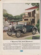 1931 FORD DE LUXE ROADSTER CAR AUTO AIRPLANE MOTOR ENGINE DETROIT SPORT19155 picture