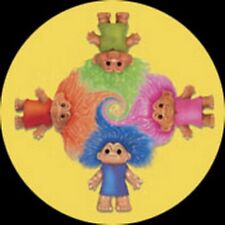Trolls Four Yellow Background Button TB1857 picture