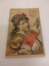 Antique Read's Grand Duchess Cologne Baltimore Maryland Trade Card picture